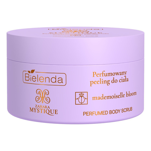 Bielenda ZAHARA MYSTIQUE Perfumowany peeling do ciała - mademoiselle bloom 250g