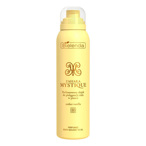 Bielenda ZAHARA MYSTIQUE Perfumowany olejek do pielęgnacji ciała w piance - amber vanilla 150ml