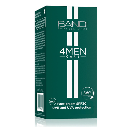Bandi 4Men Care Face Ochronny Krem do Twarzy SPF30 UVB UVA 50ml