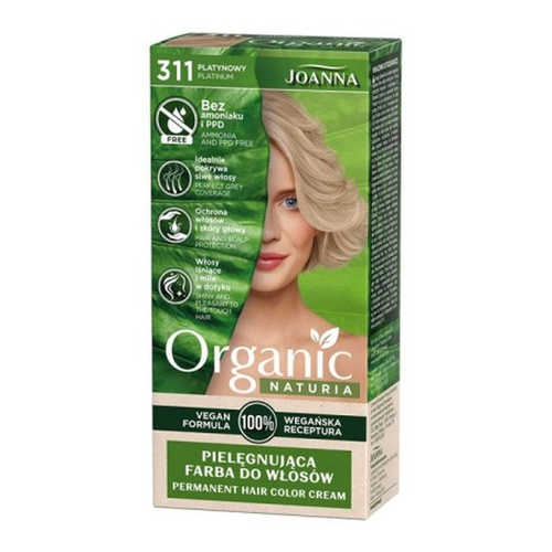  Joanna Organic Vegan Farba Nr 311 Platynowy 1 Sztuka