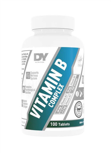Dorian Yates Witamina B Kompleks Na Energię i Wsparcie Układu Nerwowego 100 Tabletek