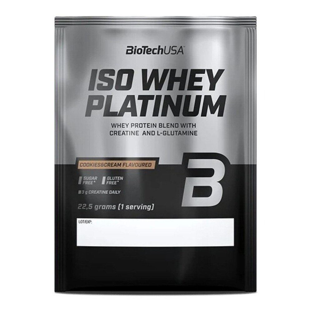 BioTechUSA Iso Whey Platinum Whey Protein Blend Cookies & Cream 22.5g