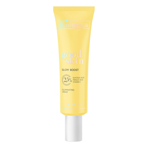Bielenda Good Skin Glow Boost Illuminating Cream with Glycolic Acid Vitamin C and Ferulic Acid 50ml