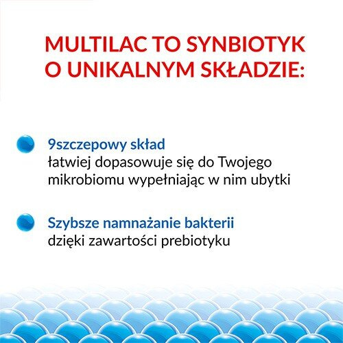 Multilac Synbiotyk Regeneracja Mikrobiomu 10 Sztuk
