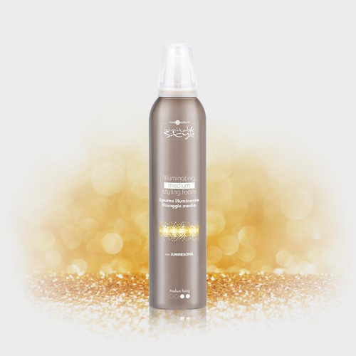 Hair Company Professional IllumInating Medium-Fixing Hair Styling Foam 250ml