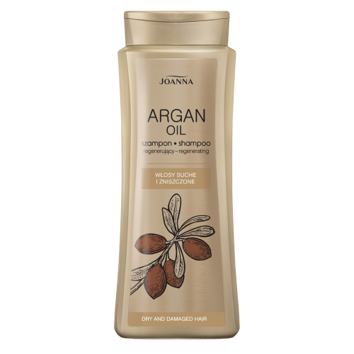 Joanna Argan Oil Regenerujący Szampon dla Włosów Suchych i Zniszczonych 400ml