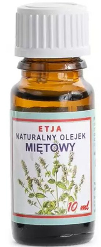 ETJA Olejek eteryczny naturalny - z Mięty Pieprzowej 10ml