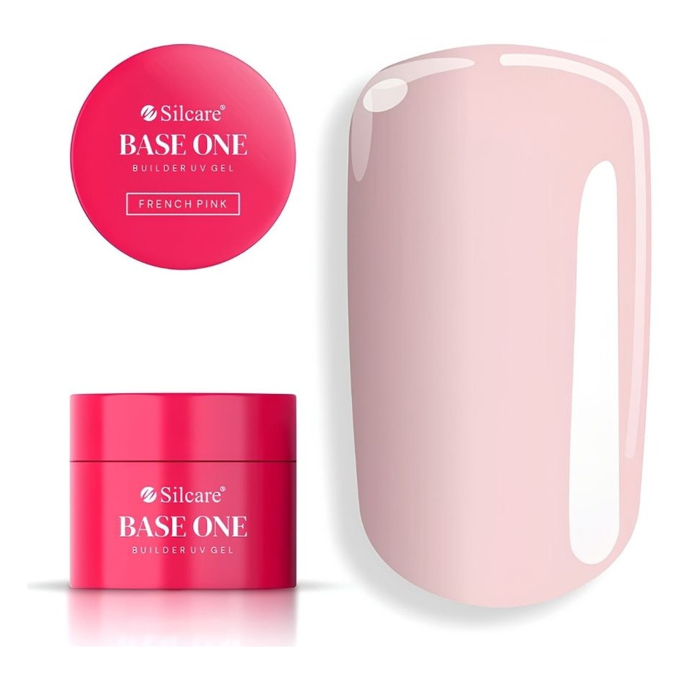 Silcare Base One UV/LED Builder Gel French Pink 15g