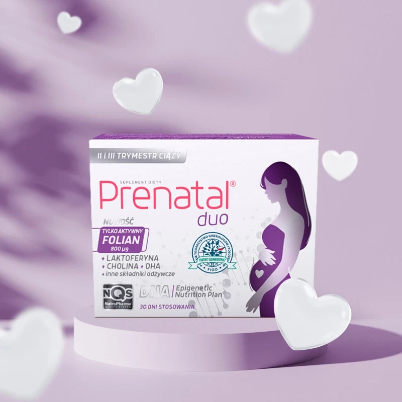 Prenatal Duo Pregnancy Support 30 Tablets + 60 Capsules