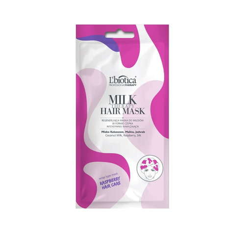 L'biotica Milk Therapy Wrap Mask Coconut Milk Hair Mask 30ml