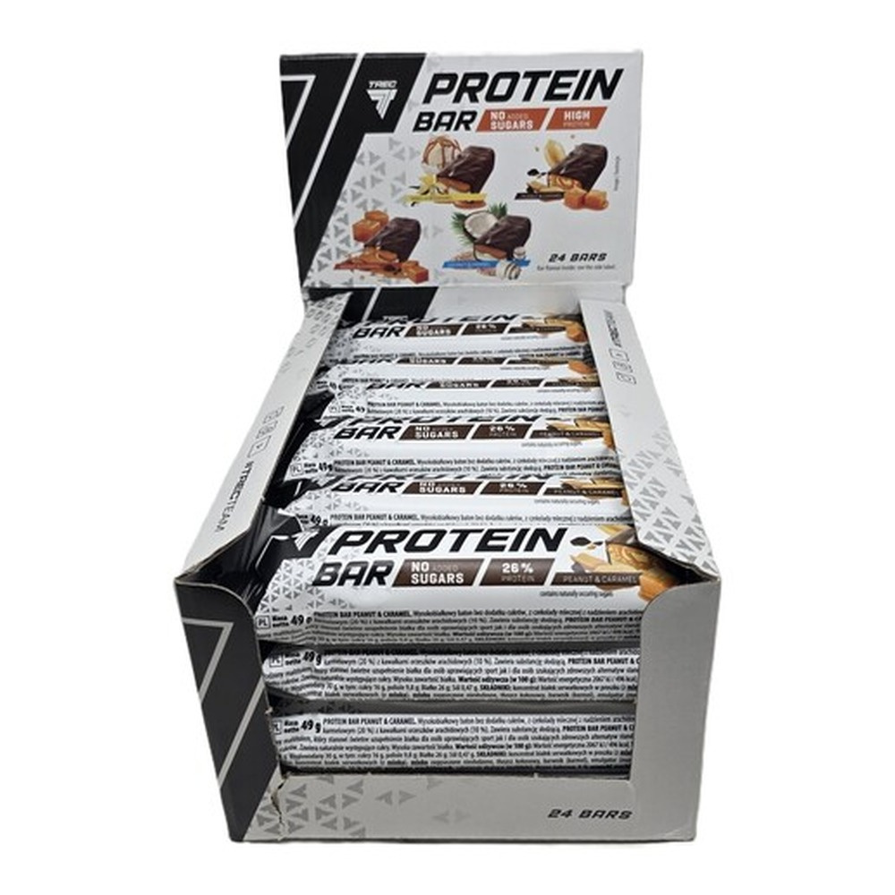 Protein Bar, Peanut & Caramel (EAN 5902114081515) - 24 x 49g