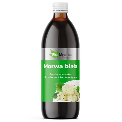 EkaMedica Morwa Biała dla Prawidłowego Poziomu Glukozy we Krwi 1l