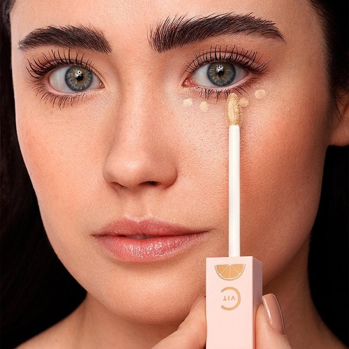 Eveline Wonder Match Lumi Rozświetlający Korektor z Witaminą C SPF15 Nr 10 Vanilla Warm 6,8ml