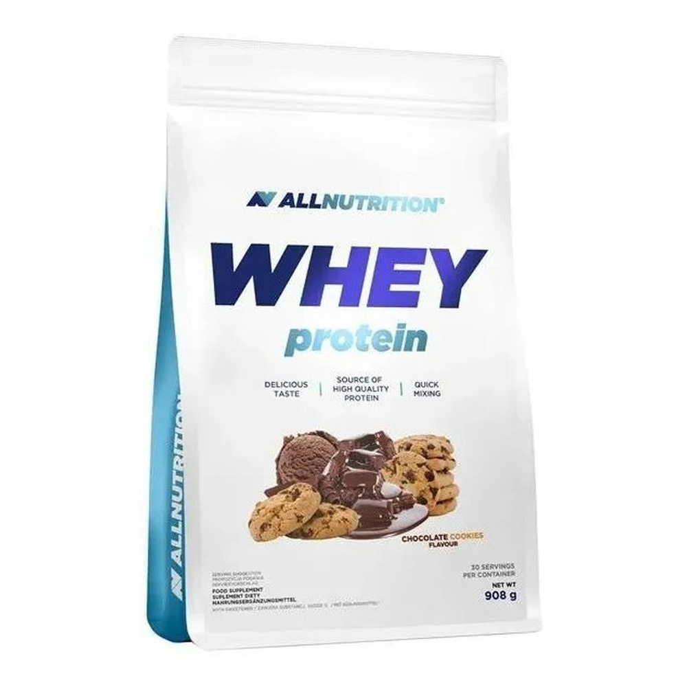 Allnutrition Whey Protein Koncentrat Białka Serwatkowego Czekolada i Ciastko 908g