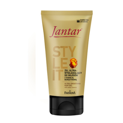 Jantar Żel Ultrawygładzający do Włosów z Esencją Bursztynową 150ml