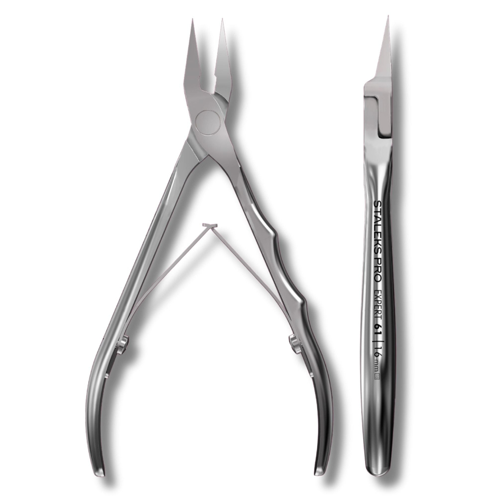 Staleks Pro Expert 61 Ingrown Nail Nippers Straight Blades 16 mm 160 mm