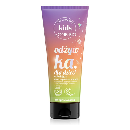 OnlyBio Hair in Balance Kids Leave-in Conditioner Facilitating Hair Combing 200ml