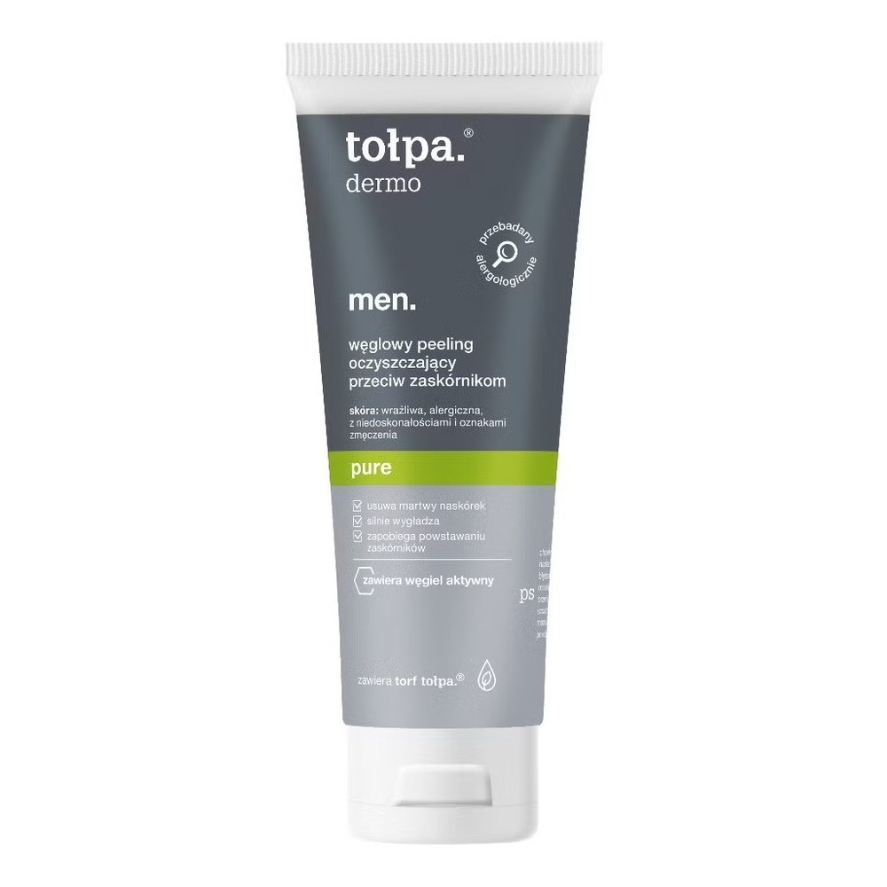 Tołpa Dermo Men Carbon Cleansing Peeling Against Blackheads  100ml