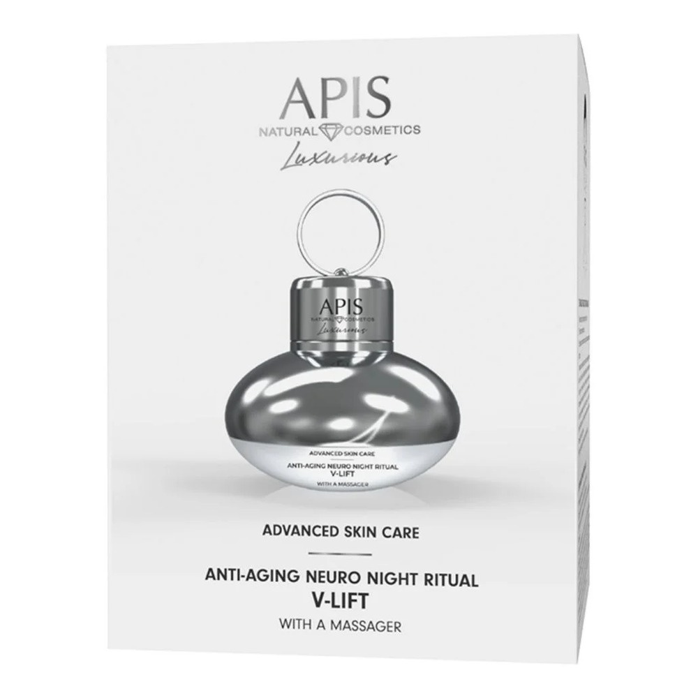 Apis Advanced Skin Care Anti Aging Neuro Night Ritual V-Lift with Massager 50ml