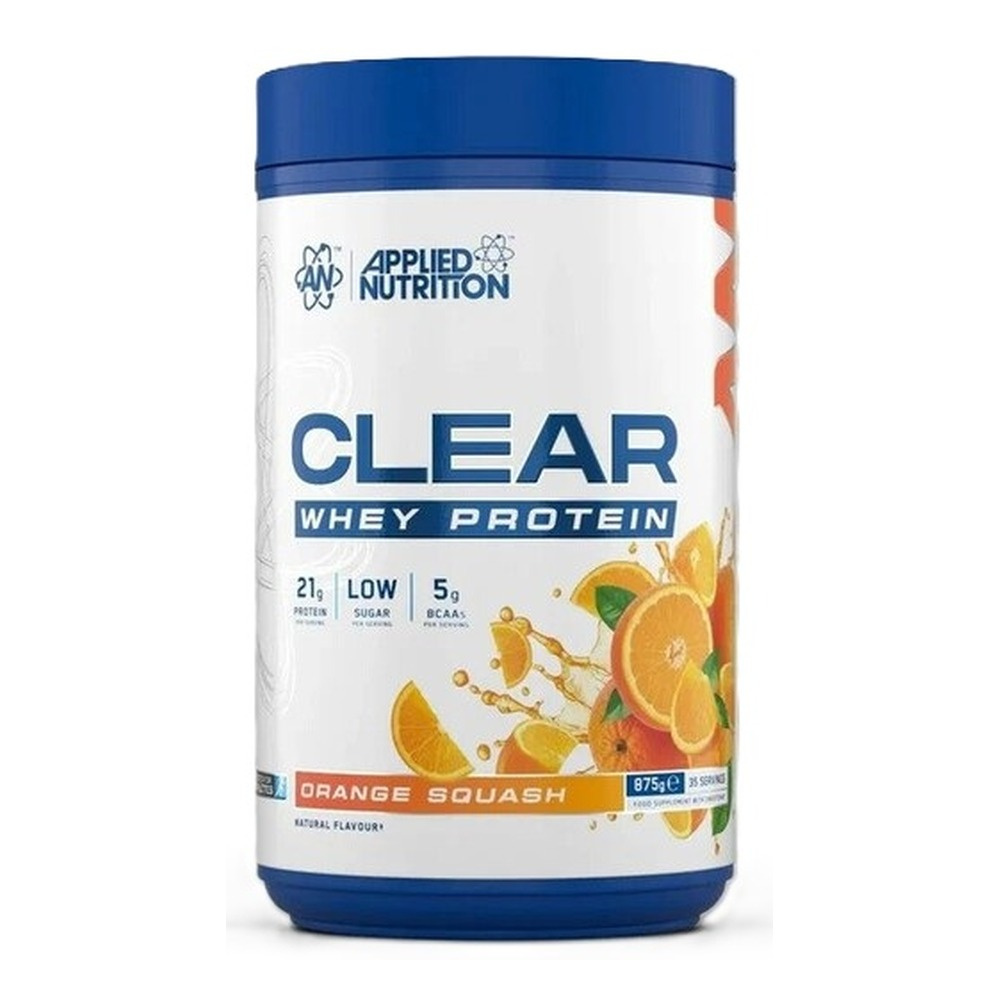 Applied Nutrition Clear Whey hydrolizowany izolat białka serwatkowego Pomarańcza 875g