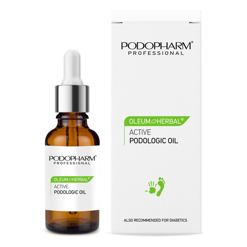 Podopharm Oleum Herbal Aktywny Olejek Podologiczny do Paznokci Dłoni i Stóp 30ml