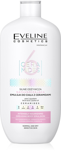 Eveline 6 Ceramids Highly Nourishing Oiling Body Emulsion 350ml