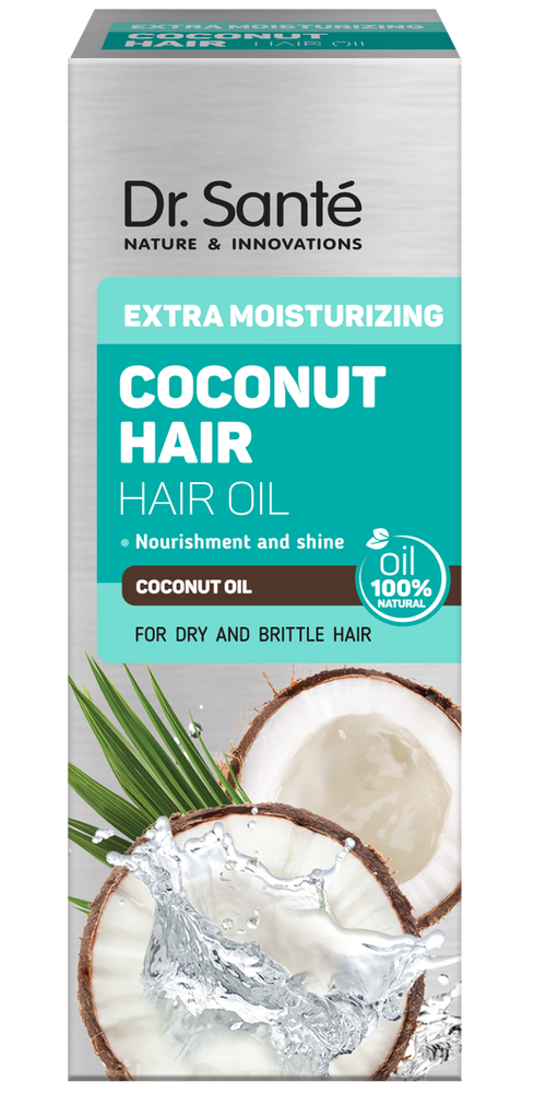 Dr. Sante Coconut Hair Oil with Coconut Oil for Dry and Brittle Hair 50ml