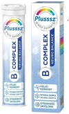 Plusssz B-Complex Neuro Balance for Support of Nervous System with Orange and Peach Flavor 20 Pieces