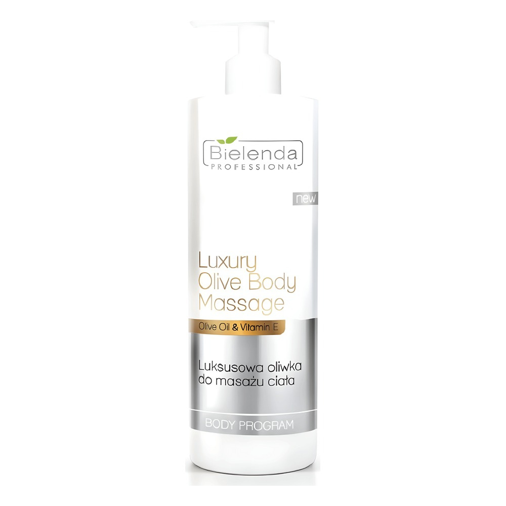 Bielenda Professional Luxury Olive Body Massage Oil & Vitamin E 500ml