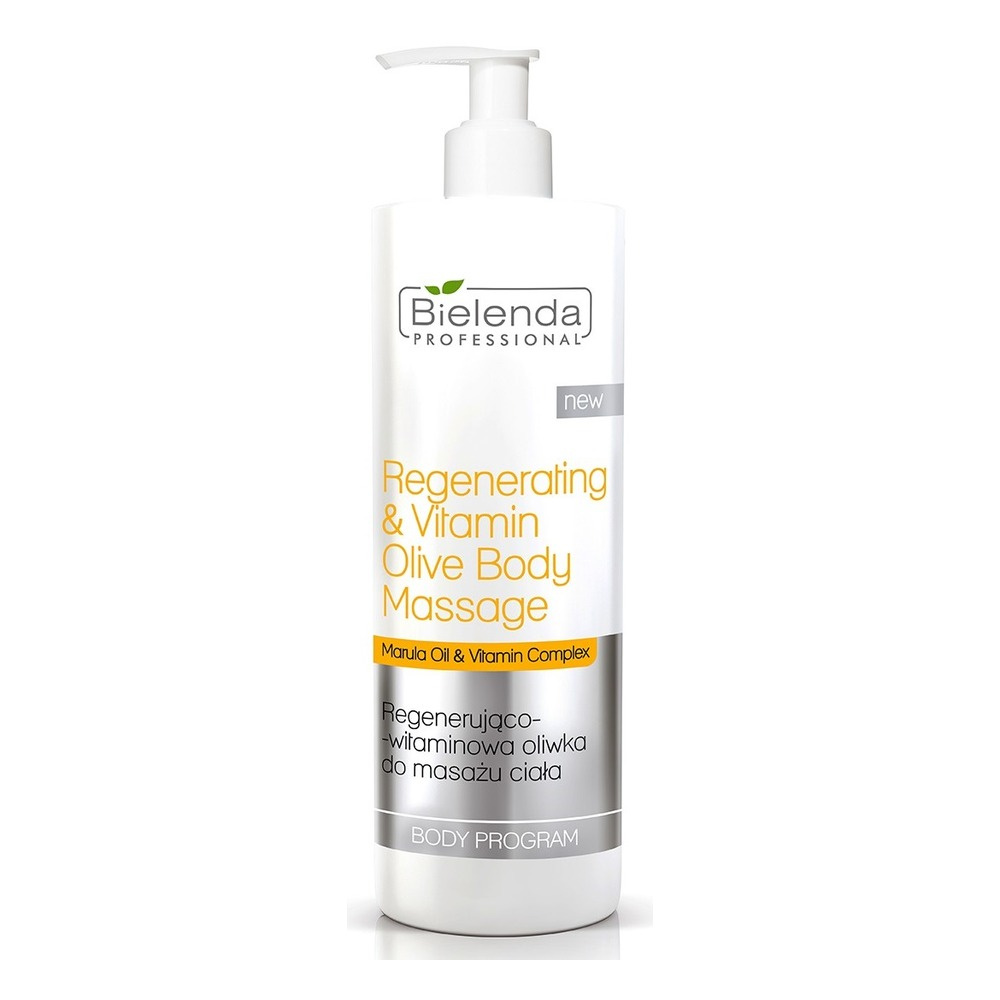 Bielenda Professional Regenerating and Vitamin Body Massage Oil 500ml