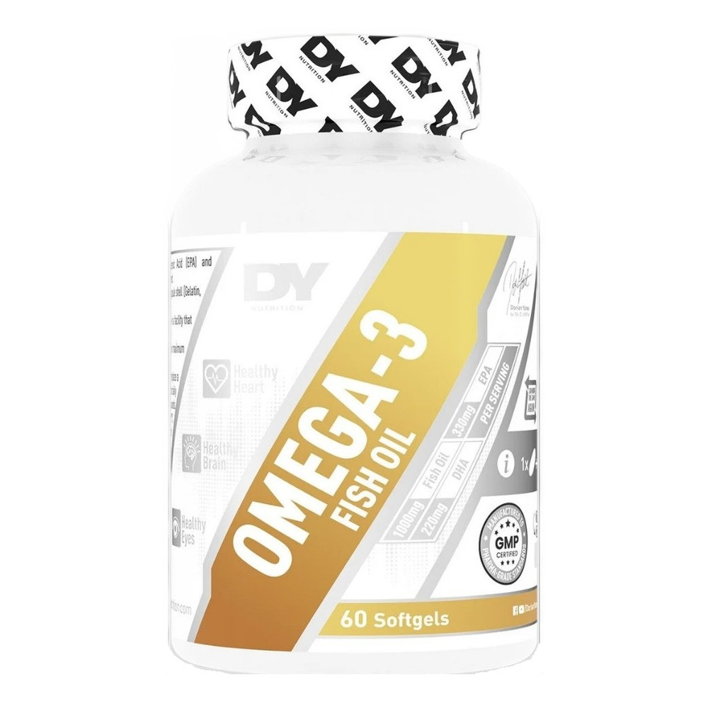 Dorian Yates Omega 3 Fish Oil 60 Kapsułek Softgel