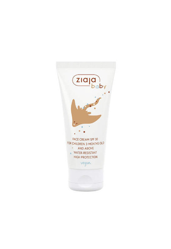Ziaja Baby Waterproof Face Cream SPF 30 for Children over 3 Months Old 50ml