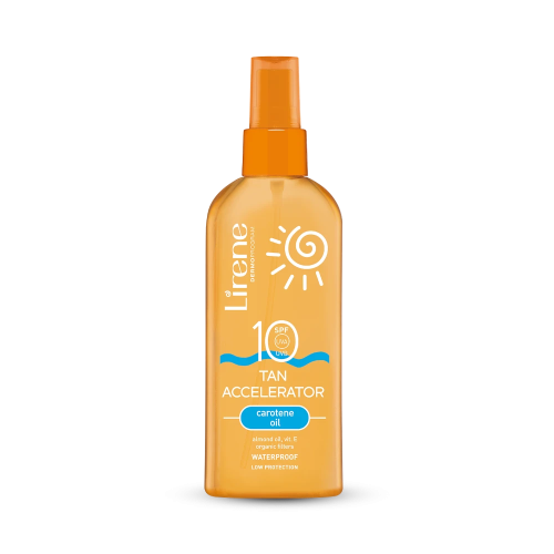 Lirene Uk Sun Tan Accelerator with Carotene Oil SPF 10 150ml