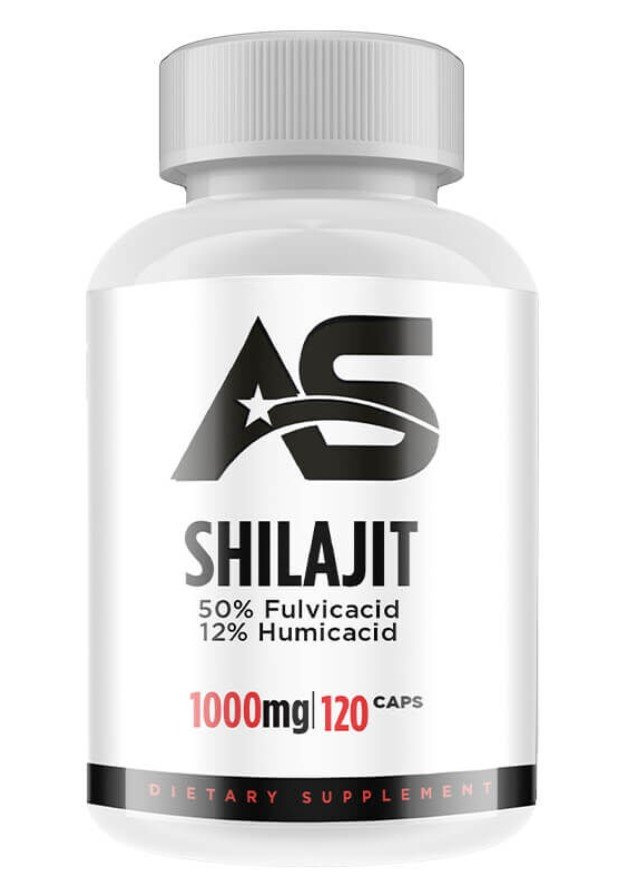 American Supps Shilajit 1000mg dla Wymagających Mężczyzn i Kobiet 120 Kapsułek