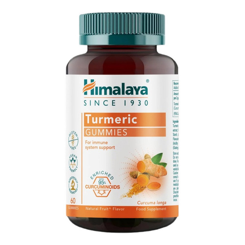 Himalaya Turmeric Gummies Natural Fruit 60 Gummies