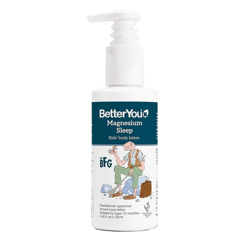 BetterYou Magnesium Sleep Kid's Balsam do Ciała dla Dzieci na Dobry Sen 135ml