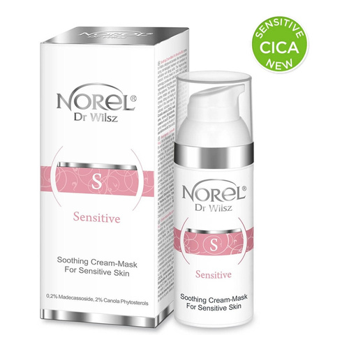 Norel Sensitive Łagodząca Maska Krem dla Skóry Wrażliwej 50ml