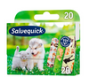 Salvequick Animal Planet Plastry dla Dzieci 20 Sztuk