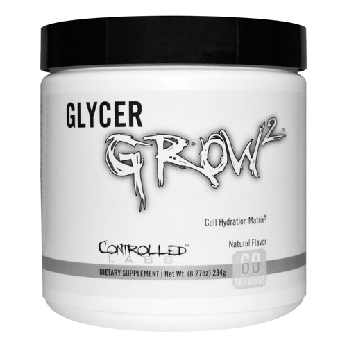 Controlled Labs GlycerGrow 2 Unflavored Powder for Cell Volumization and Hydration 234g