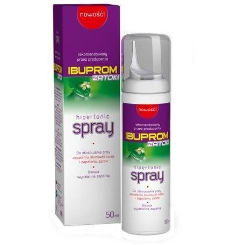 Ibuprom ZATOKI - Hipertonic spray, 50ml