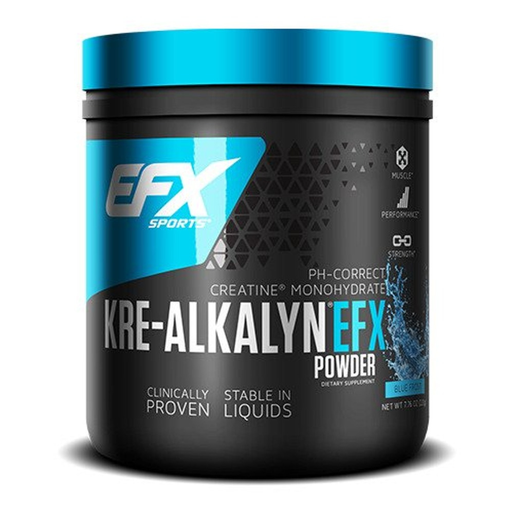 EFX Sports Kre-Alkalyn Powder, Blue Frost 220g