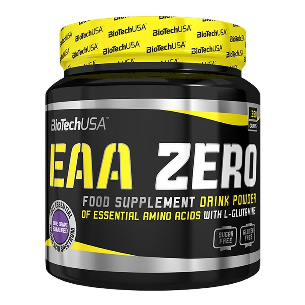 BioTechUSA EAA Zero Essential Amino Acid Powder, Blue Grape 350g