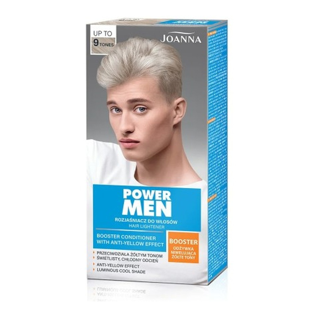 Joanna Power Men Rozjaśniacz do Włosów do 9 Tonów 1 Sztuka