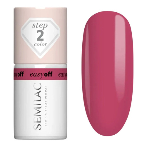 Semilac Easy Off Hybrid Gel Polish 017 Pink Coral 7ml
