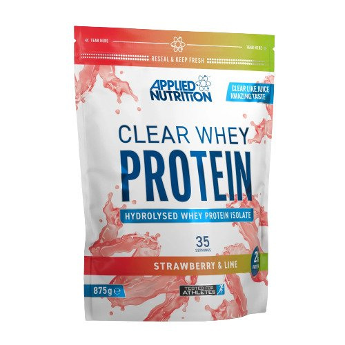 Applied Nutrition Clear Whey Protein Whey Protein Isolate Strawberry and Lime For Muscle Growth and Maintenance 875g