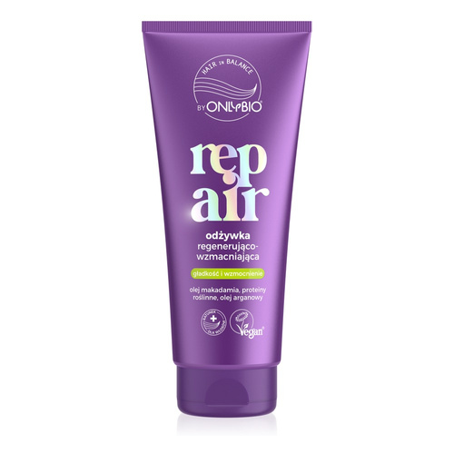 OnlyBio Hair in Balance Repair Odżywka Regenerująco-wzmacniająca Jaśmin i Tuberoza 200ml