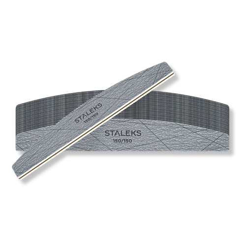 Staleks Smart 40 Crescent Mineral Nail Files 150/150 Grit 25 pcs