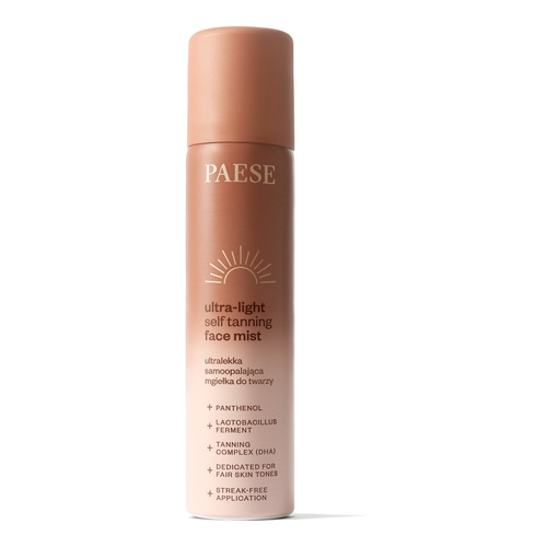 Paese Ultra-Light Self Tanning Face Mist 75ml