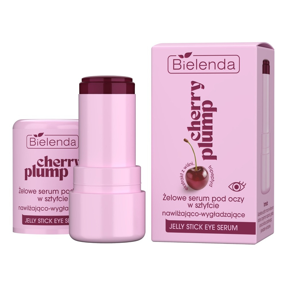 Bielenda CHERRY PLUMP, Moisturizing and filling gel eye serum stick, 7g