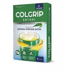 Colfarm Colgrip na Wsparcie Zdrowia Zatok 8 Saszetek